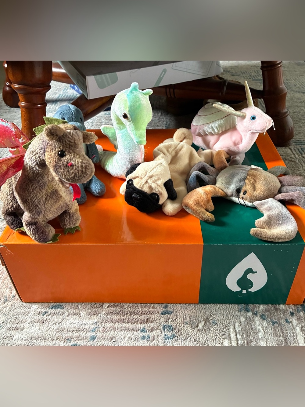 4/$15 ❤️ Ty Beanie Babies Plush Group of 6 Without Hang Tags